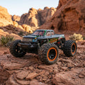 Toyllo 1/16 4WD RC Monster Truck, 36 KM/H Waterproof RTR Remote Control Car with 2 Batteries & LED Lights