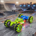 Toyllo Gesture RC Stunt Car, 4WD 2.4GHz Hand Controlled Remote Control Car with 360° Rotation, Lights, Music & 2 Batteries