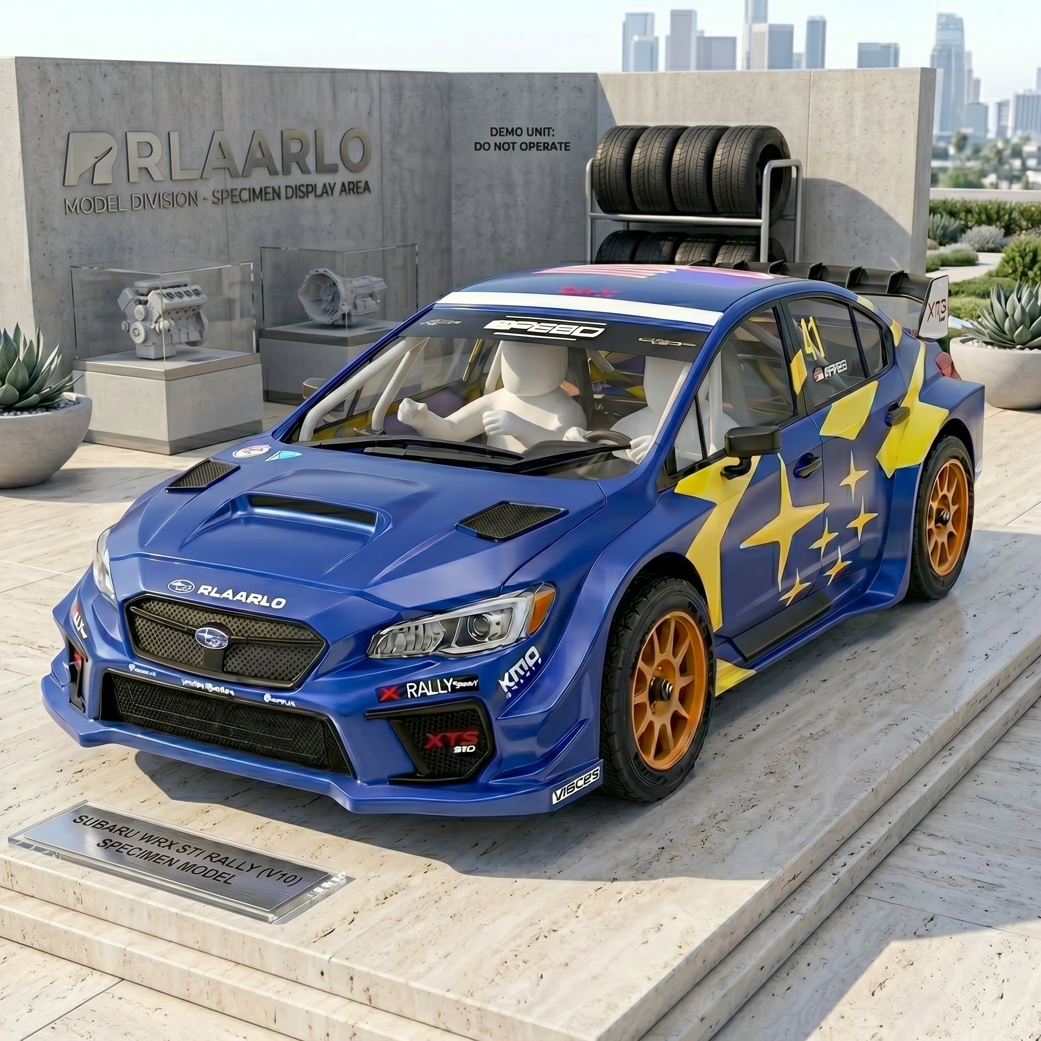 1/10 Brushless RC Rally Car 40+ MPH — 4WD Waterproof Carbon Fiber RTR