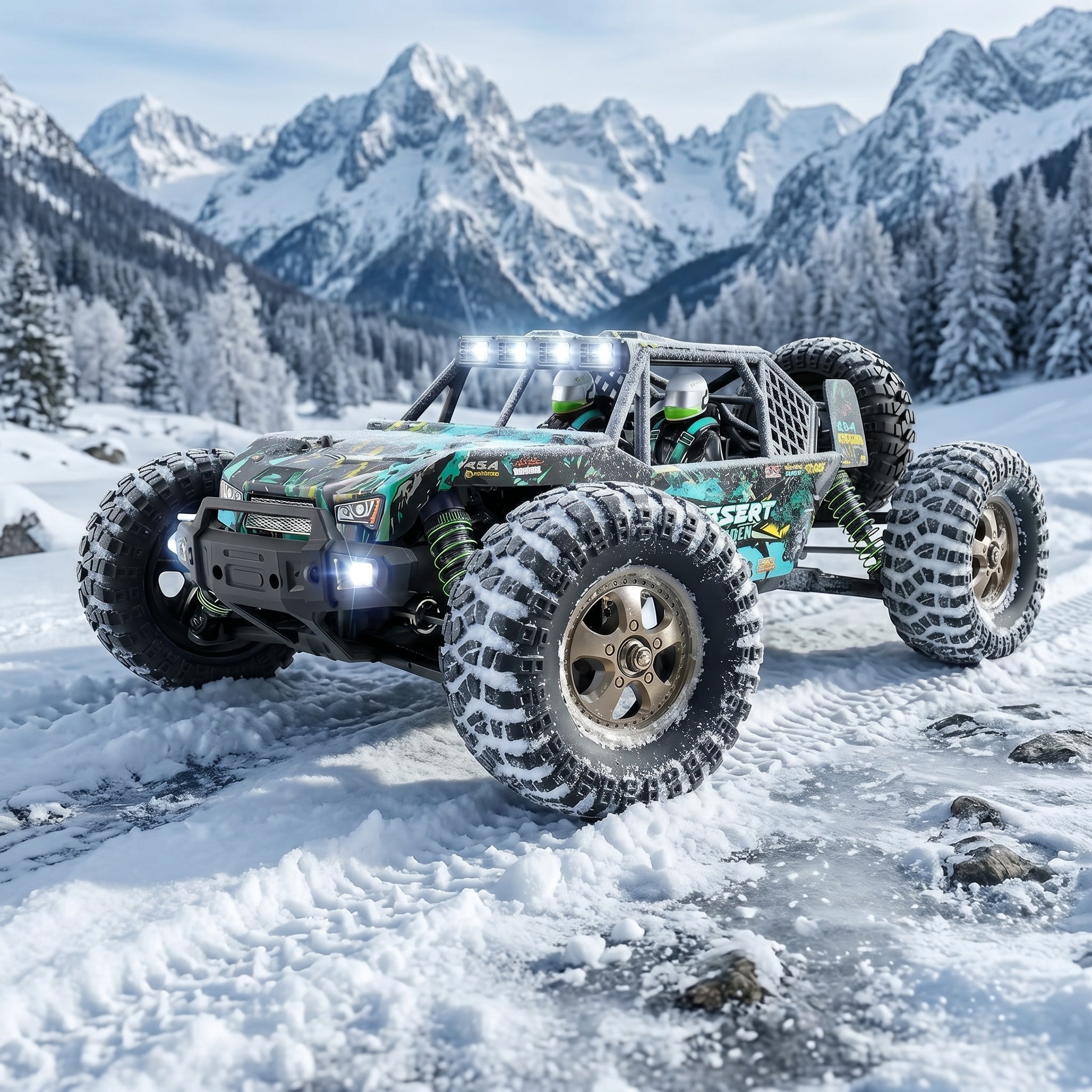 RC Buggy 1:12 Scale 4X4 Off-Road Remote Control Truck | 42KM/H High Speed RC Car | 550 Motor | RTR for Kids & Adults