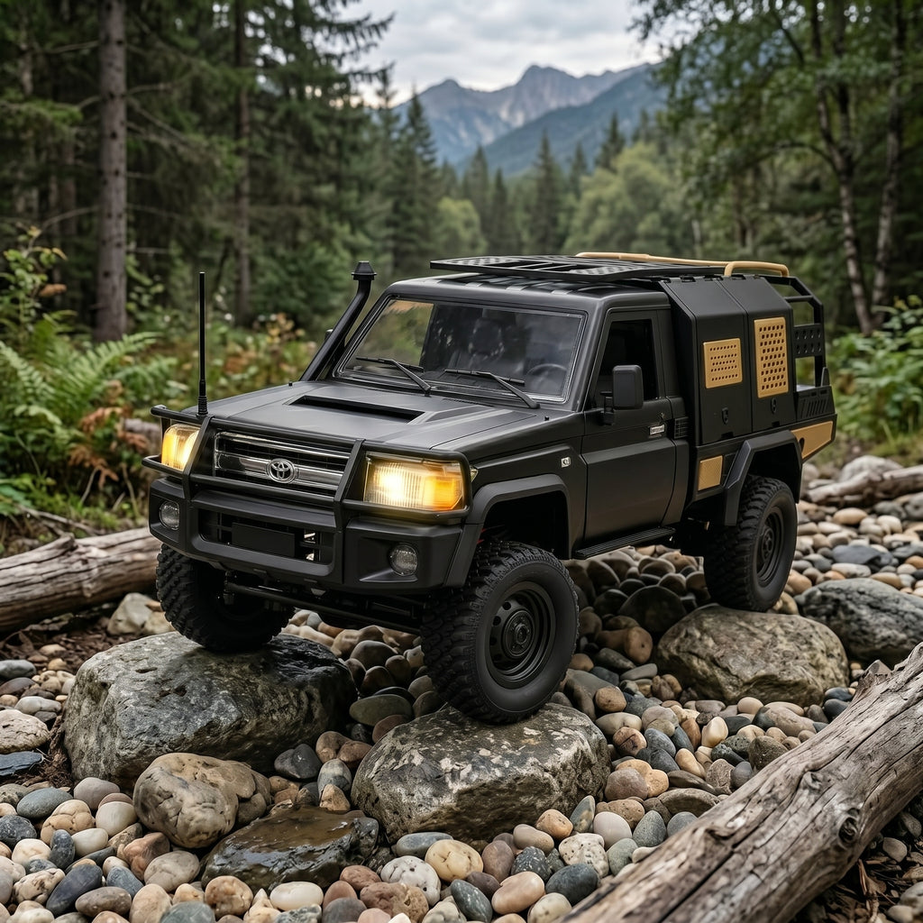 Toyllo MN-82S Toyota LC79 1/12 RC Rock Crawler, 4WD RTR with 2.4GHz Remote & Upgraded Chassis