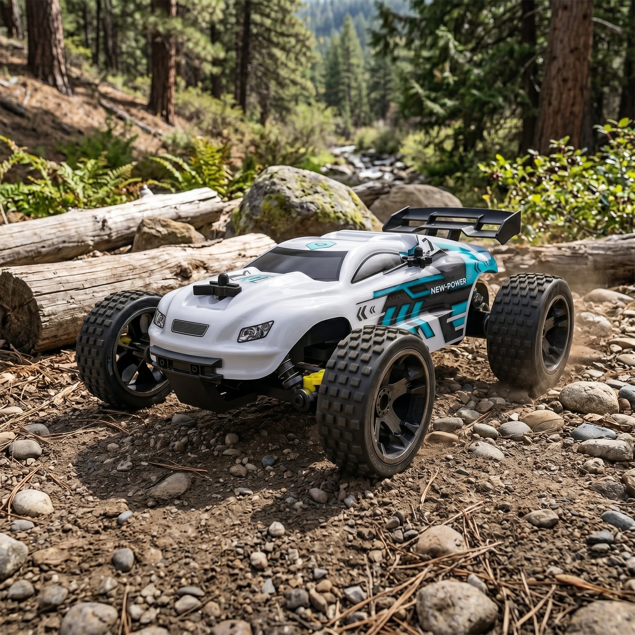 RC Buggy 1/18 for Kids 20KMH | Remote Control Car USB-C Charging - 50 Min Playtime Boys & Girls