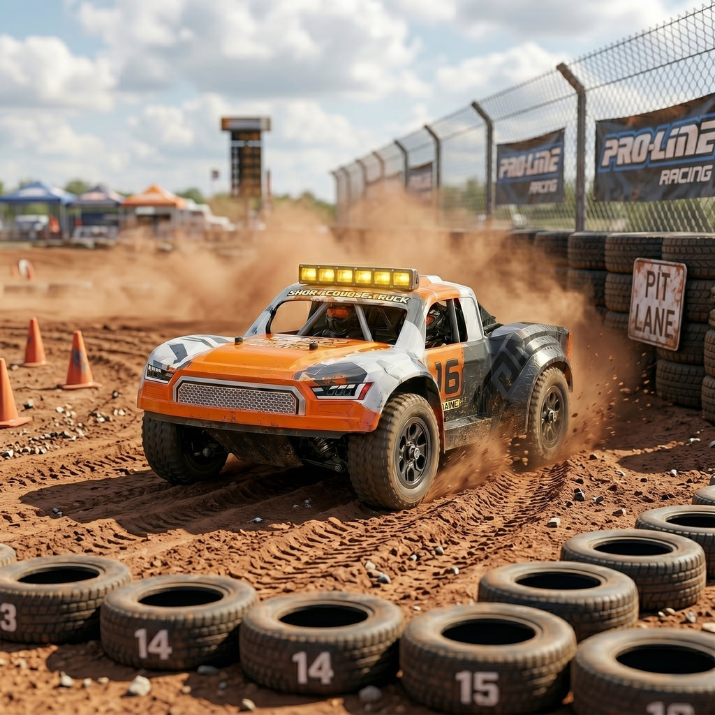 1/16 RC Drift Car & Short Course Truck 4WD | 36KM/H | Metal Drivetrain | RTR