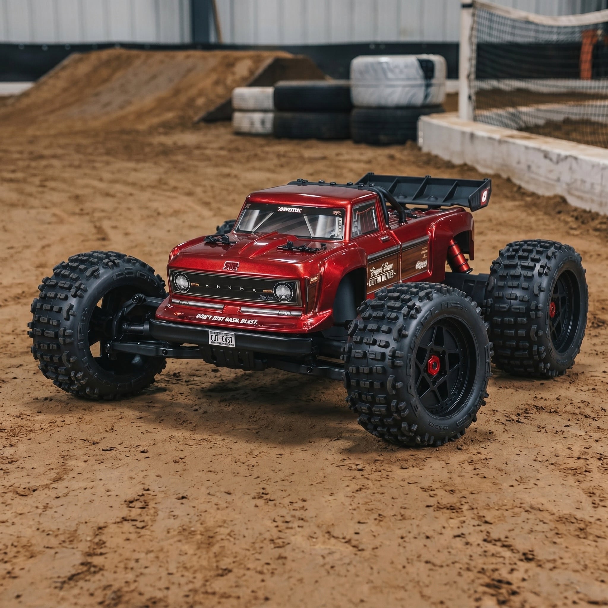 ARRMA Outcast 1/10 4WD RC Stunt Truck - 4S Brushless RTR, No Battery