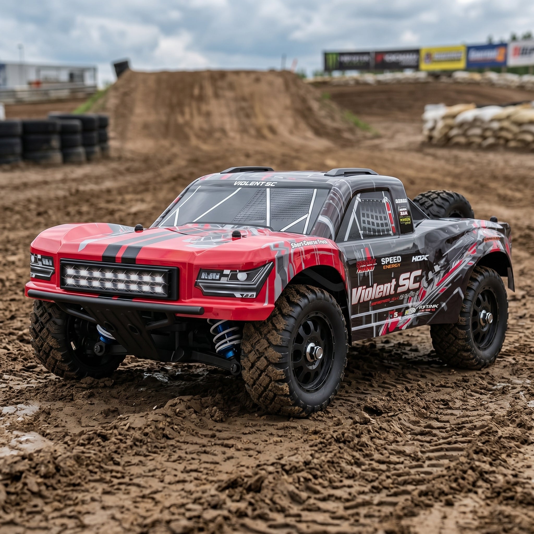 Haiboxing 3100A 1/14 Scale 4WD Brushless RC Truck | 60KM/H Off-Road Short Course RC Car | Adults & Kids