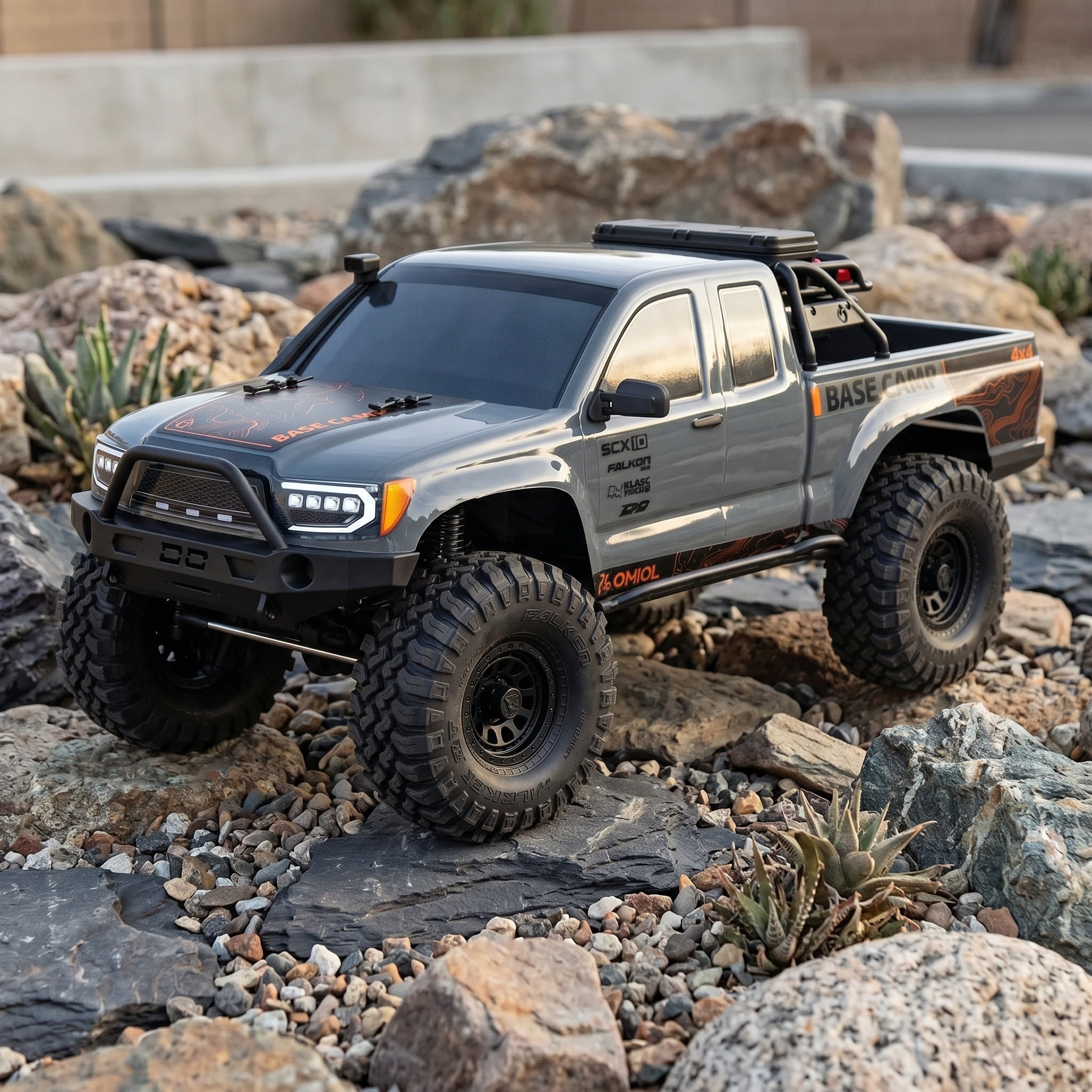 Toyllo SCX10 III Base Camp 1/10 4WD RC Rock Crawler RTR, Portal Axles (Battery & Charger Not Included)