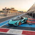 Toyllo Lamborghini Sián Roadster RC Car, 1/12 Remote Control Sports Car with LED Lights, 2 Batteries & 2.4GHz