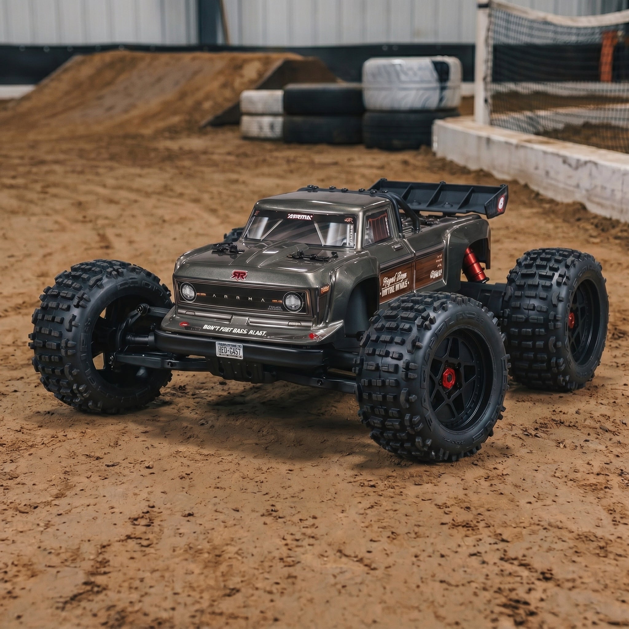 ARRMA Outcast 1/10 4WD RC Stunt Truck - 4S Brushless RTR, No Battery