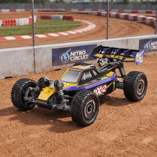1/12 Brushless RC Truck 4WD - Fast Off-Road RC Car 42 MPH for Adults
