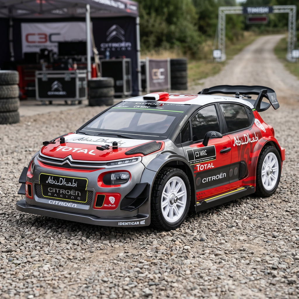 Citroën C3 WRC RC Car 1/14 Licensed — Brushless RC Rally Car 40 MPH 4WD