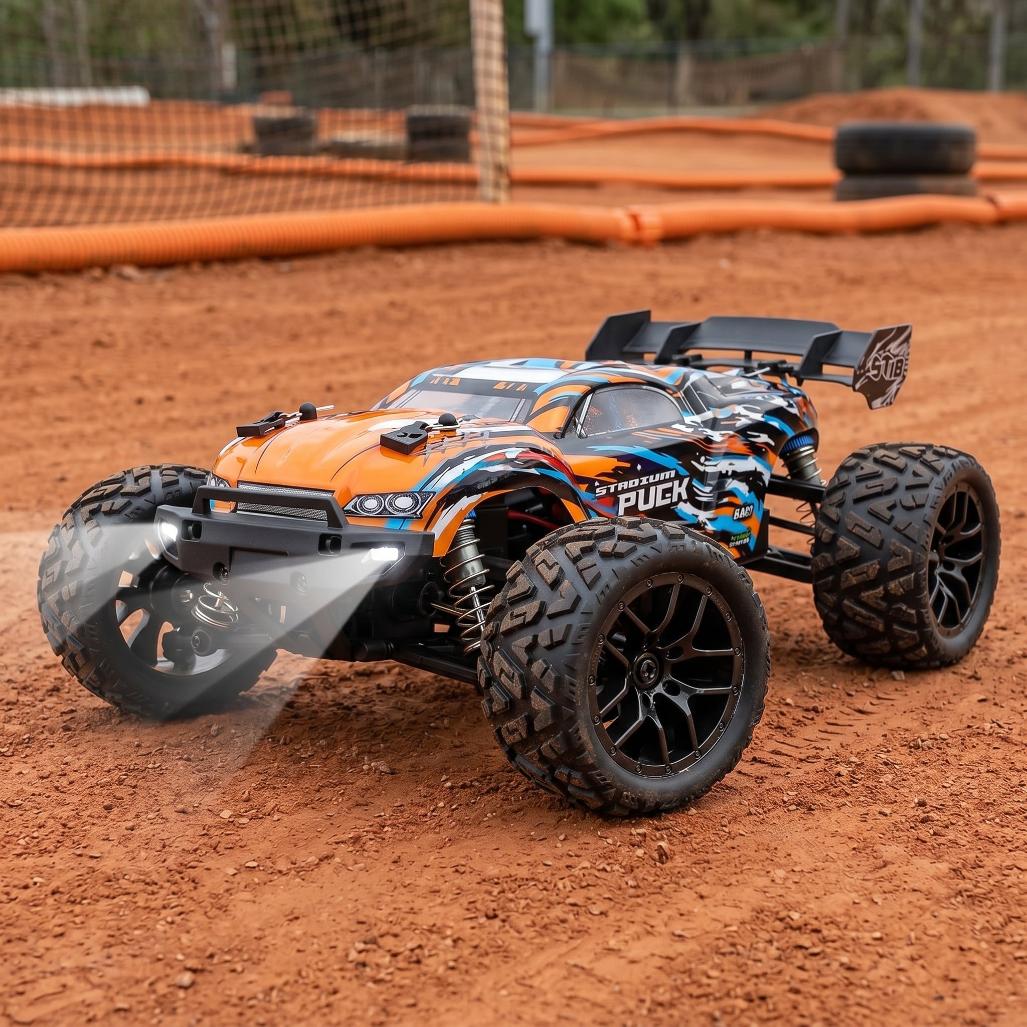 Haiboxing 1:18 Scale 4WD RC Buggy | 36KM/H Off-Road RC Car | Waterproof Remote Control Truck | 2 Batteries | Kids & Adults