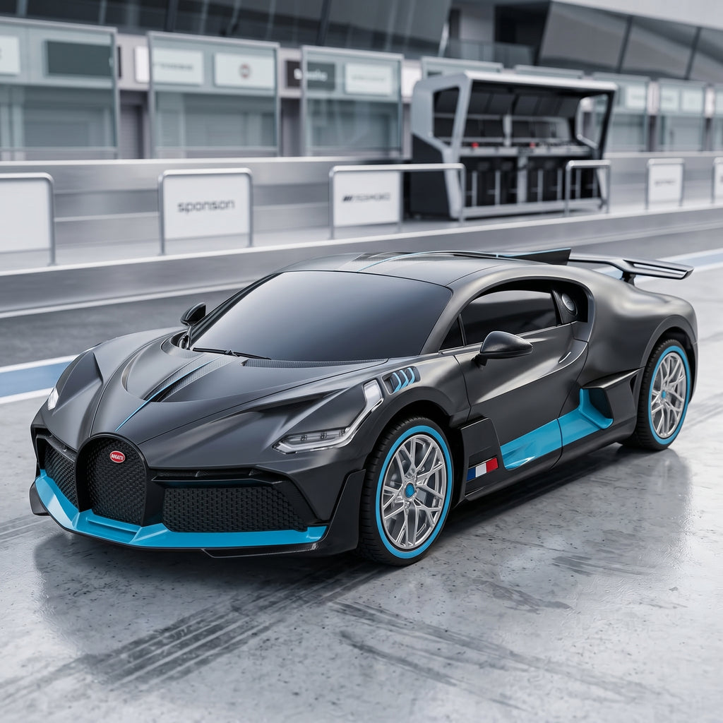 Toyllo Bugatti RC Car, 1/24 Remote Control Sports Car with 2.4GHz Remote for Kids & Adults