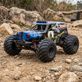 Toyllo 1/14 Brushless 4WD RC Monster Truck for Adults, 42 MPH High-Speed Remote Control Car with 2 Batteries & Oil-Filled Shocks