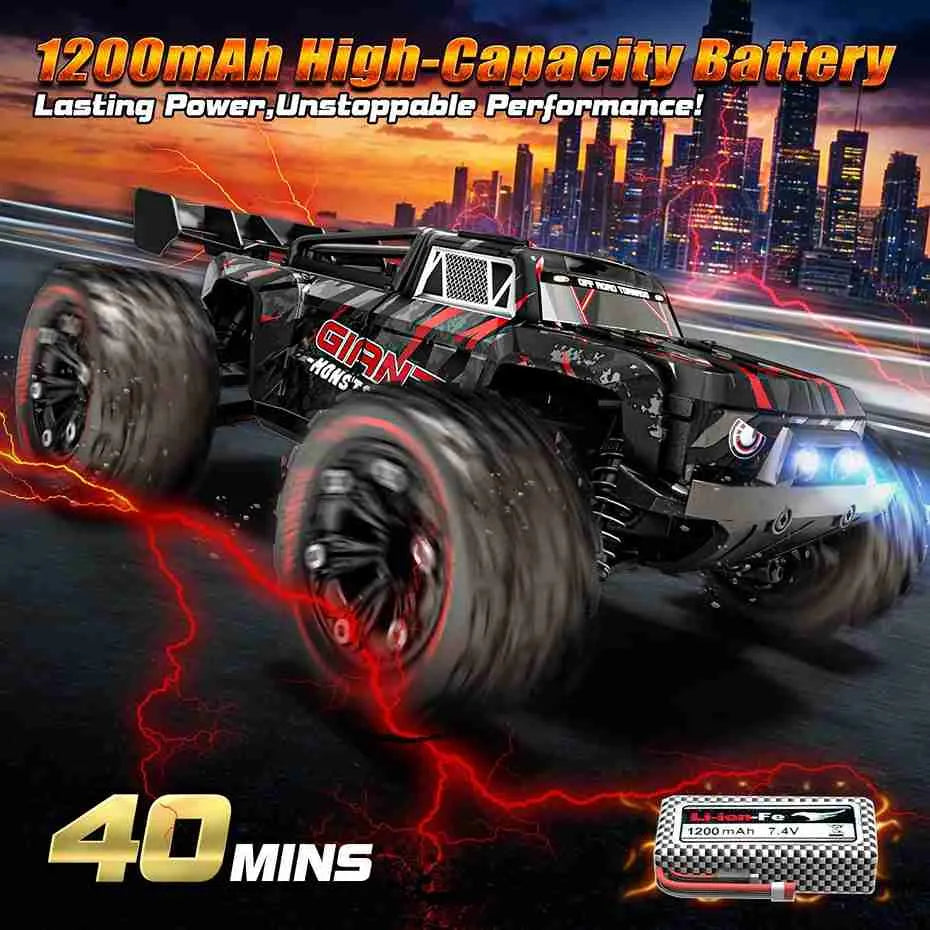RC Monster truck 1200mah battery capacity
