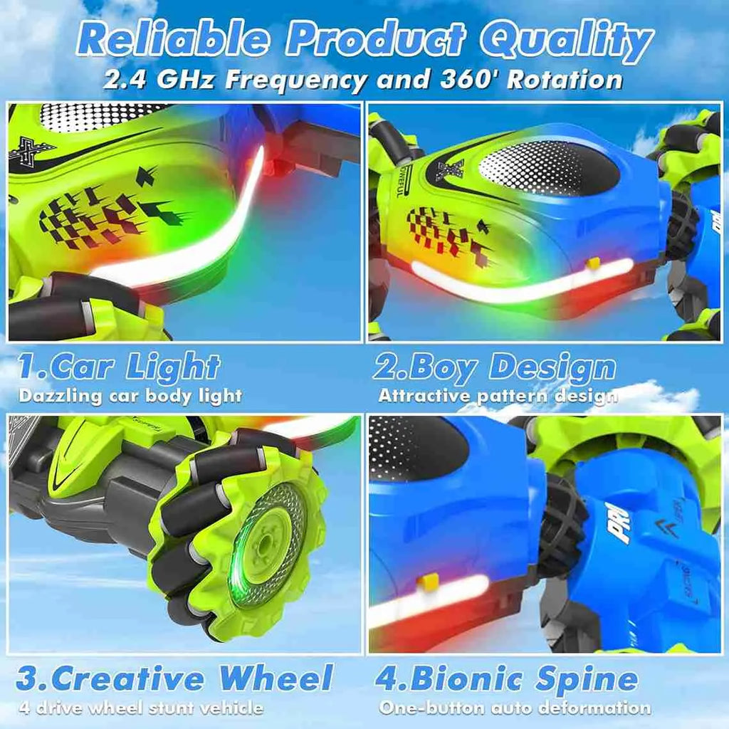 RC stunt car with reliable product quality